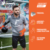 Reusch Attrakt Freegel Silver Junior 5262234 2290 blue orange 7